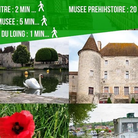 Apartmán L'Escale Nemourienne Nemours Exteriér fotografie